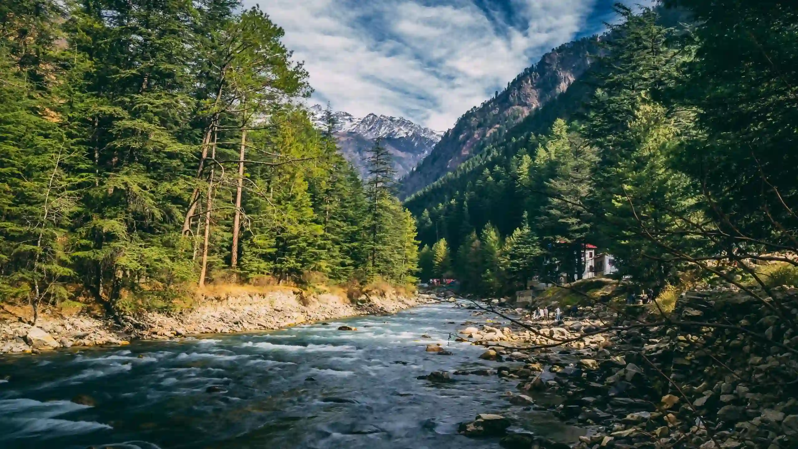 Premium Himachal Mountain Scenic View